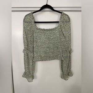 Wild Fable Smocked Blouse